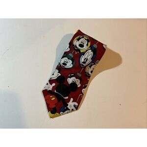 Disney Mickey Mouse Conductor Christmas BulbsNeck Tie By Balancine The Tie Works